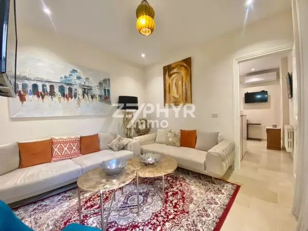 À louer un Souplex meublé à La Marsa