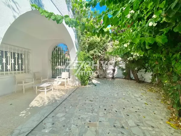 A louer villa S3 avec jardin à Carthage